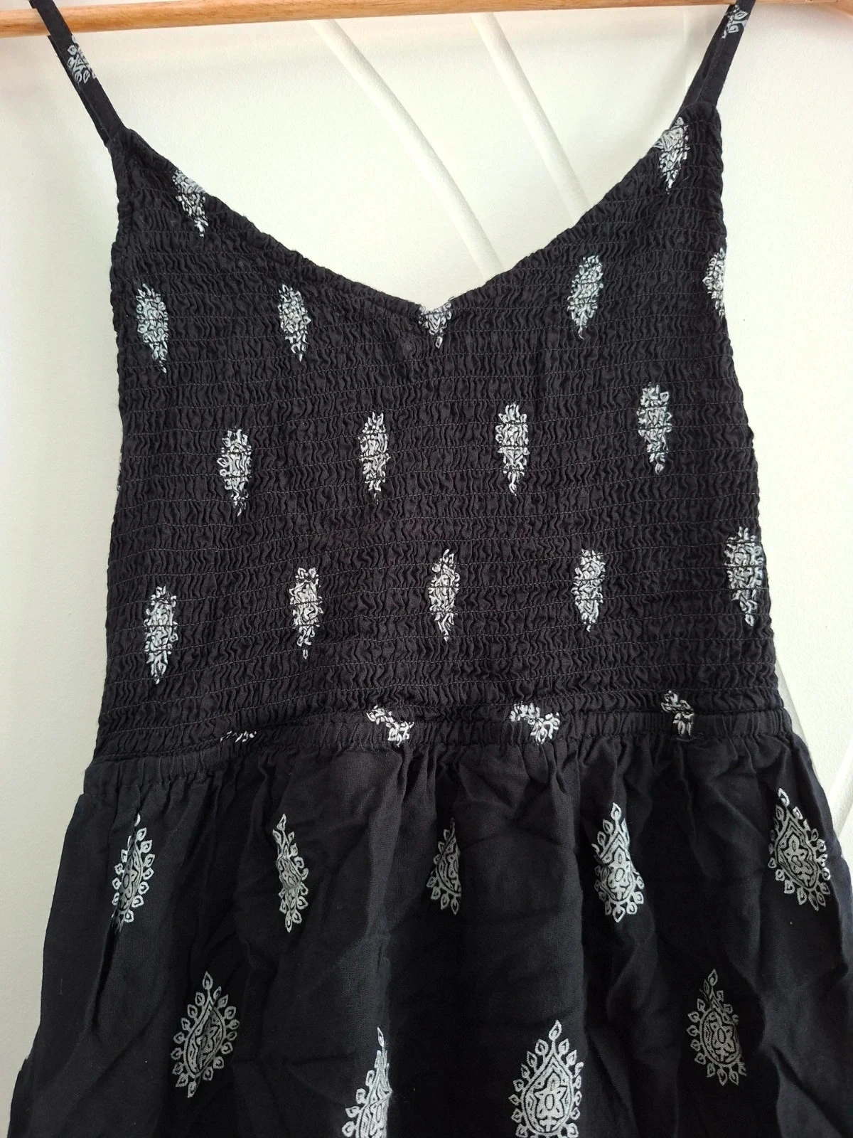 Robe noire à motifs - T36 - Jennyfer – photo 3
